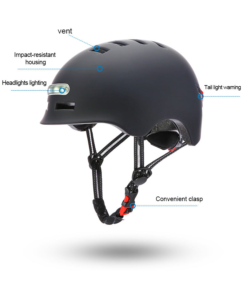 casque de velo intelligent lumisafe specifications 1