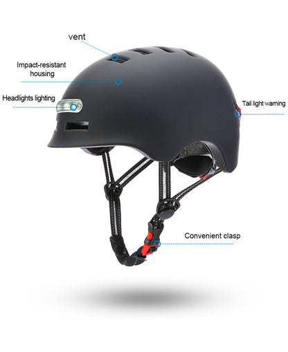 casque de velo intelligent lumisafe specifications 1