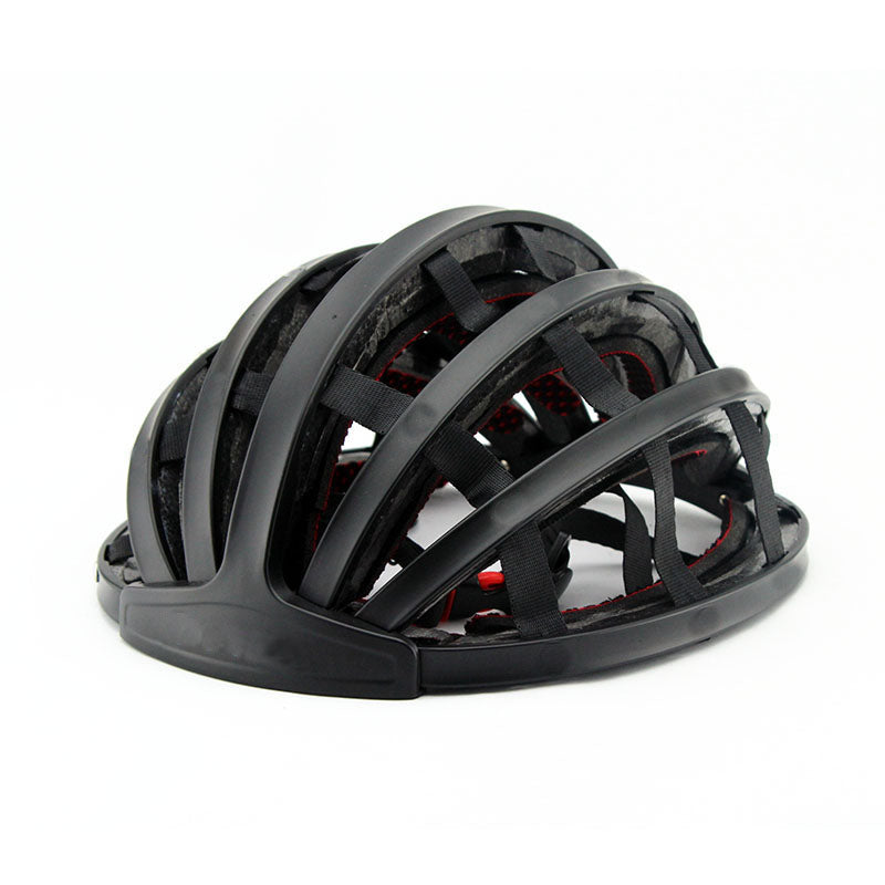 casque de velo pliable ultraconfort noir