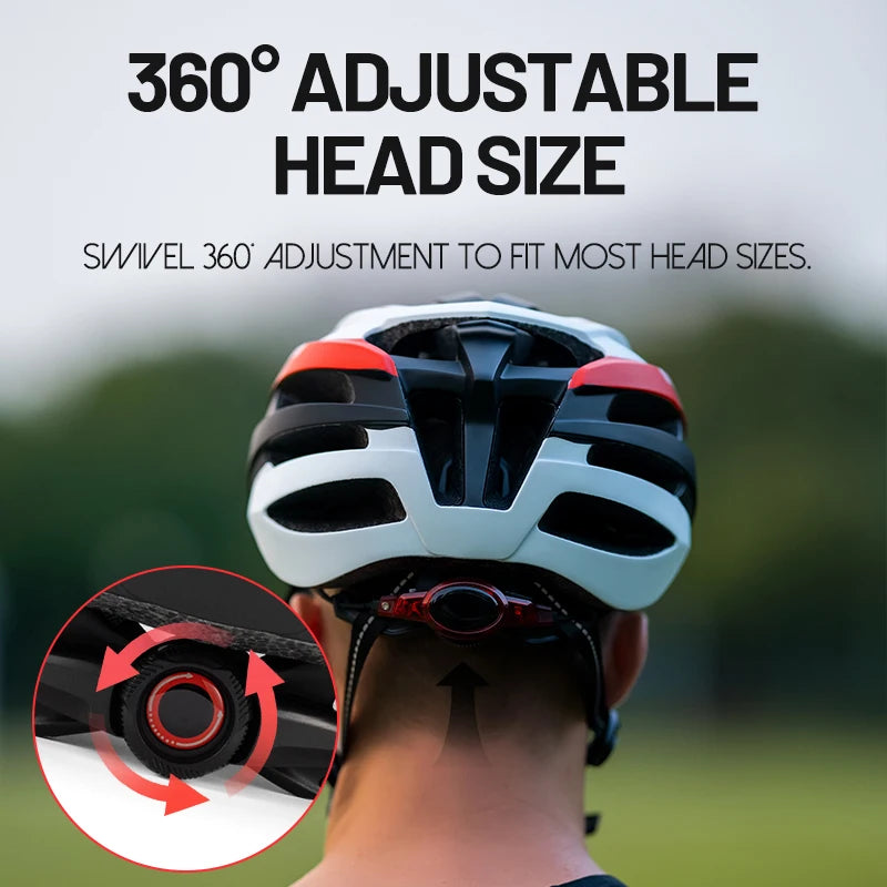 casque velo a visiere ultralight ajustement