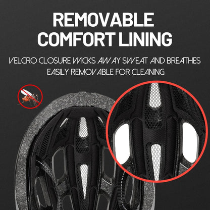 casque velo a visiere ultralight doublure confort amovible