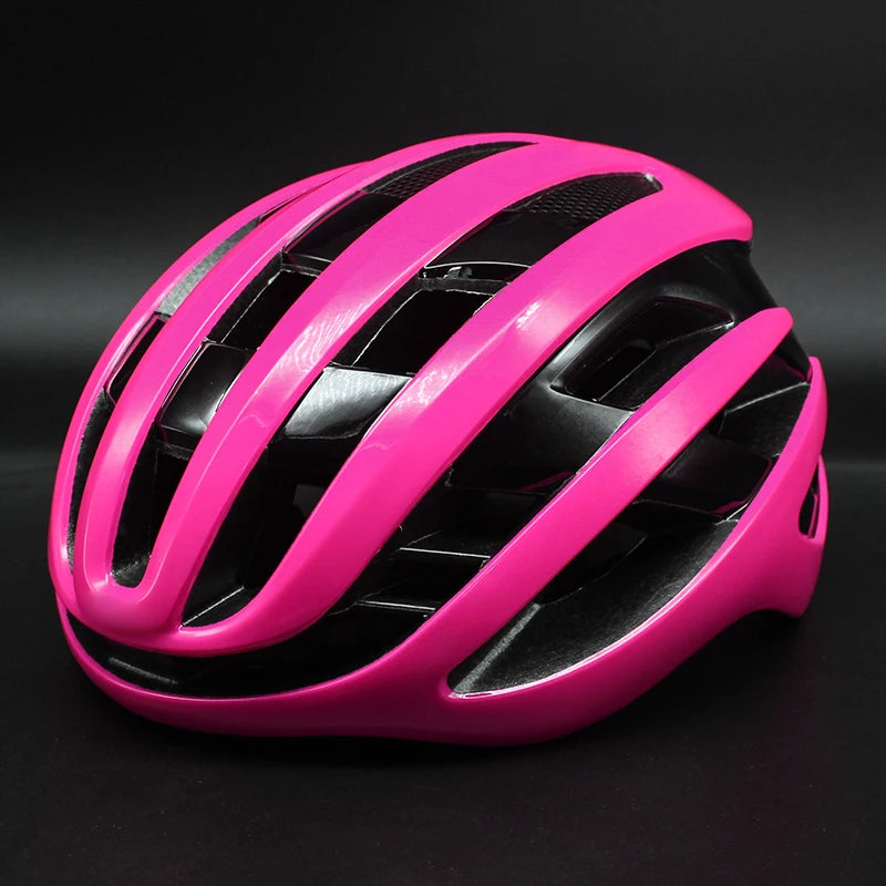 casque velo femme elegance legere rose