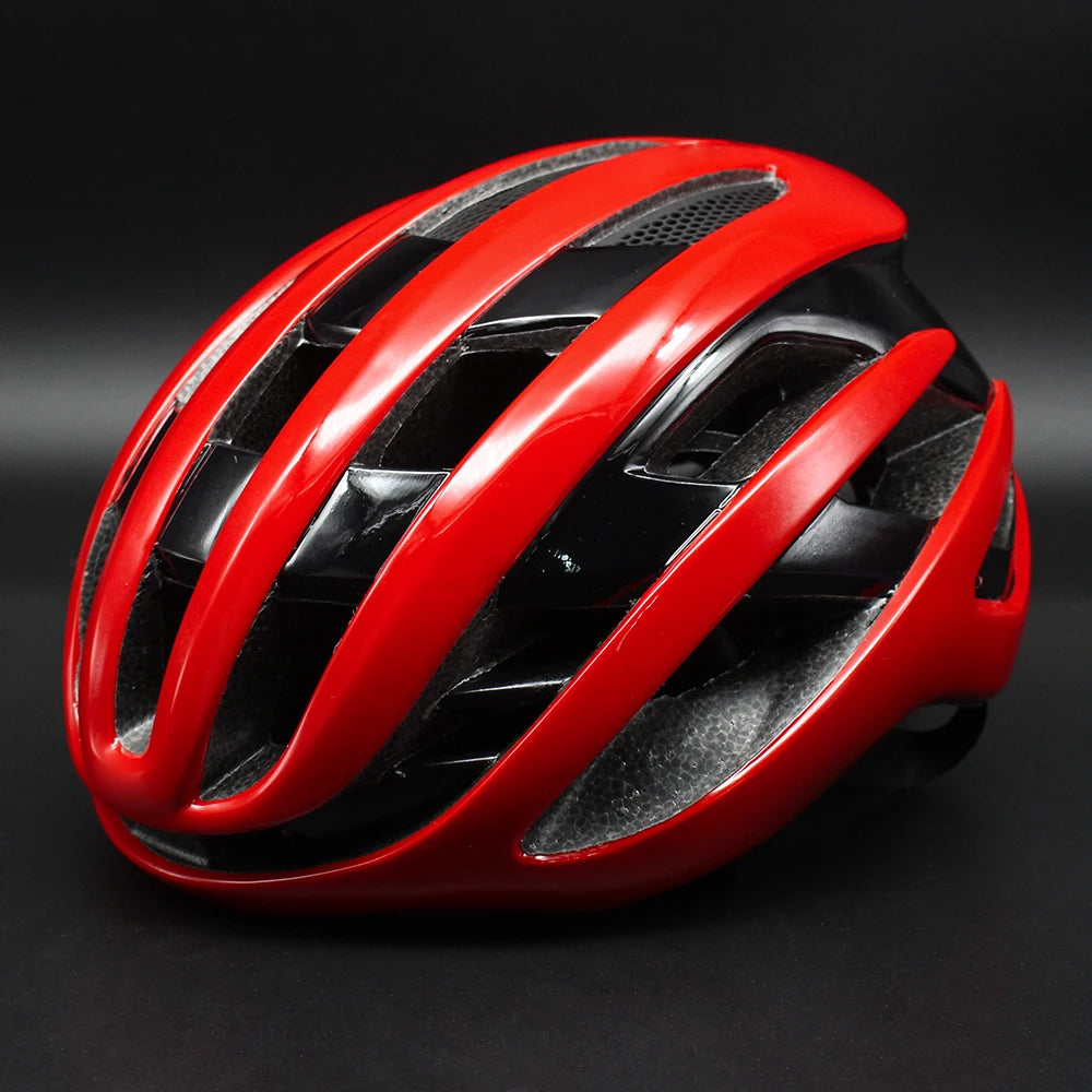 casque velo femme elegance legere rouge
