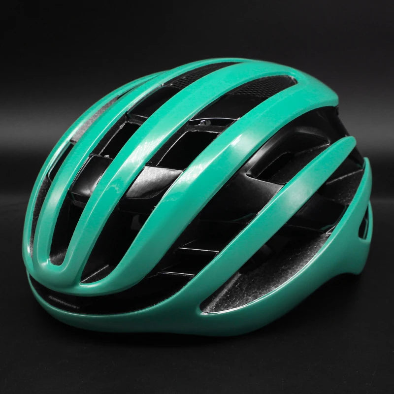 casque velo femme elegance legere vert