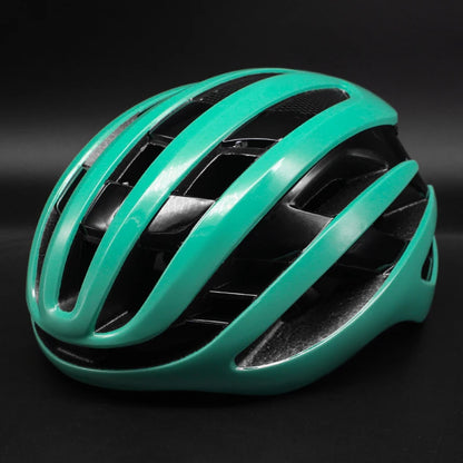 casque velo femme elegance legere vert