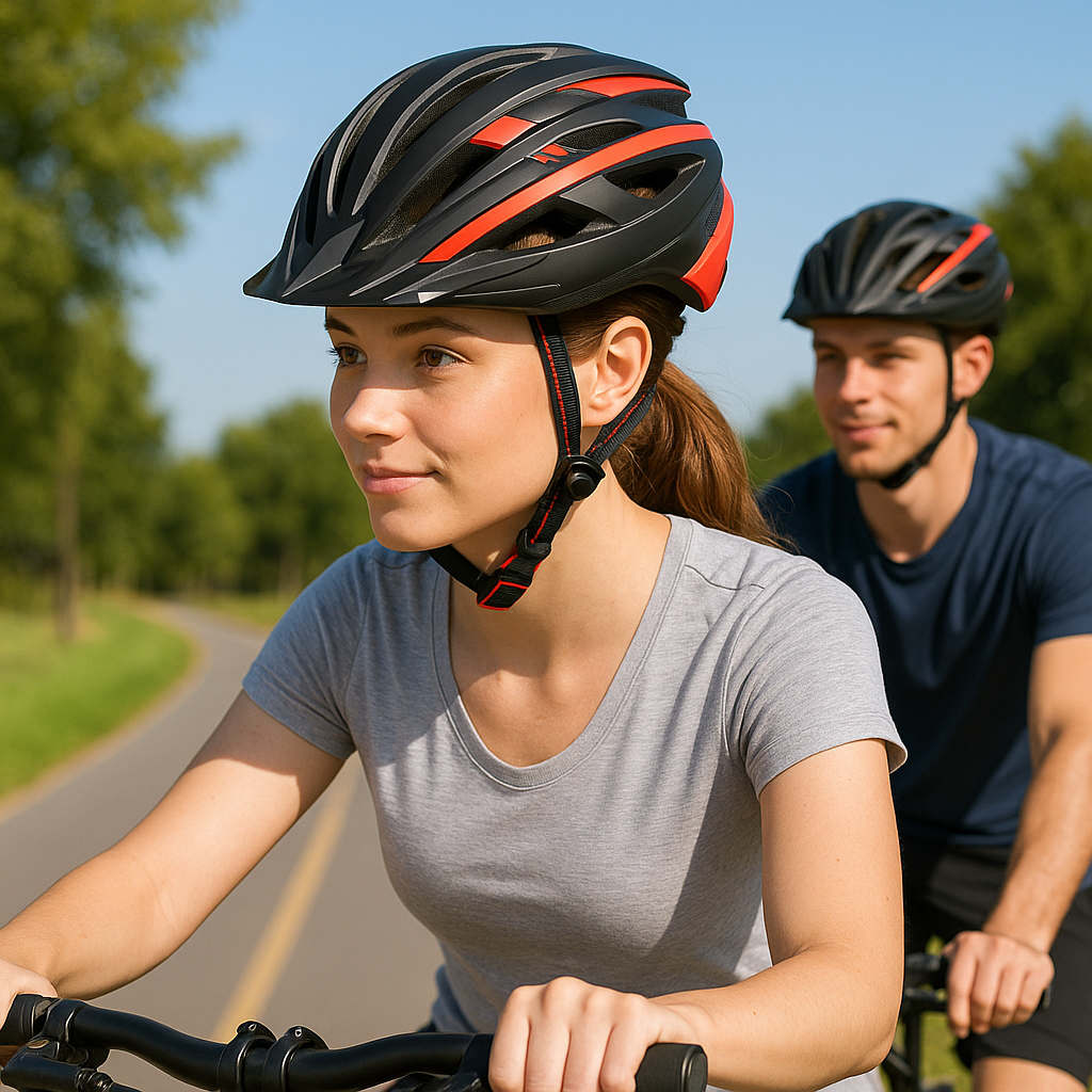 Casque vélo route | UltraVent LED