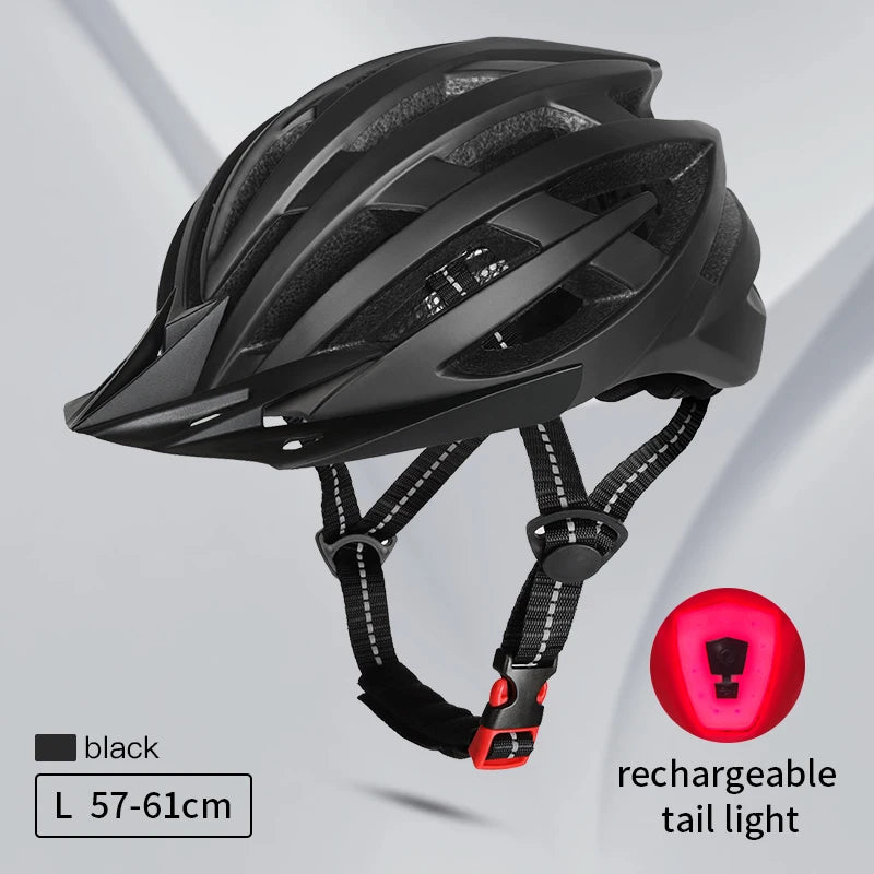 casque vélo route ultravent led noir