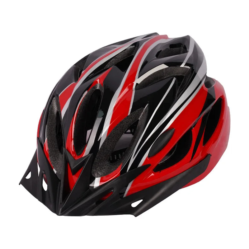 casque velo ultra leger proride rouge et noir