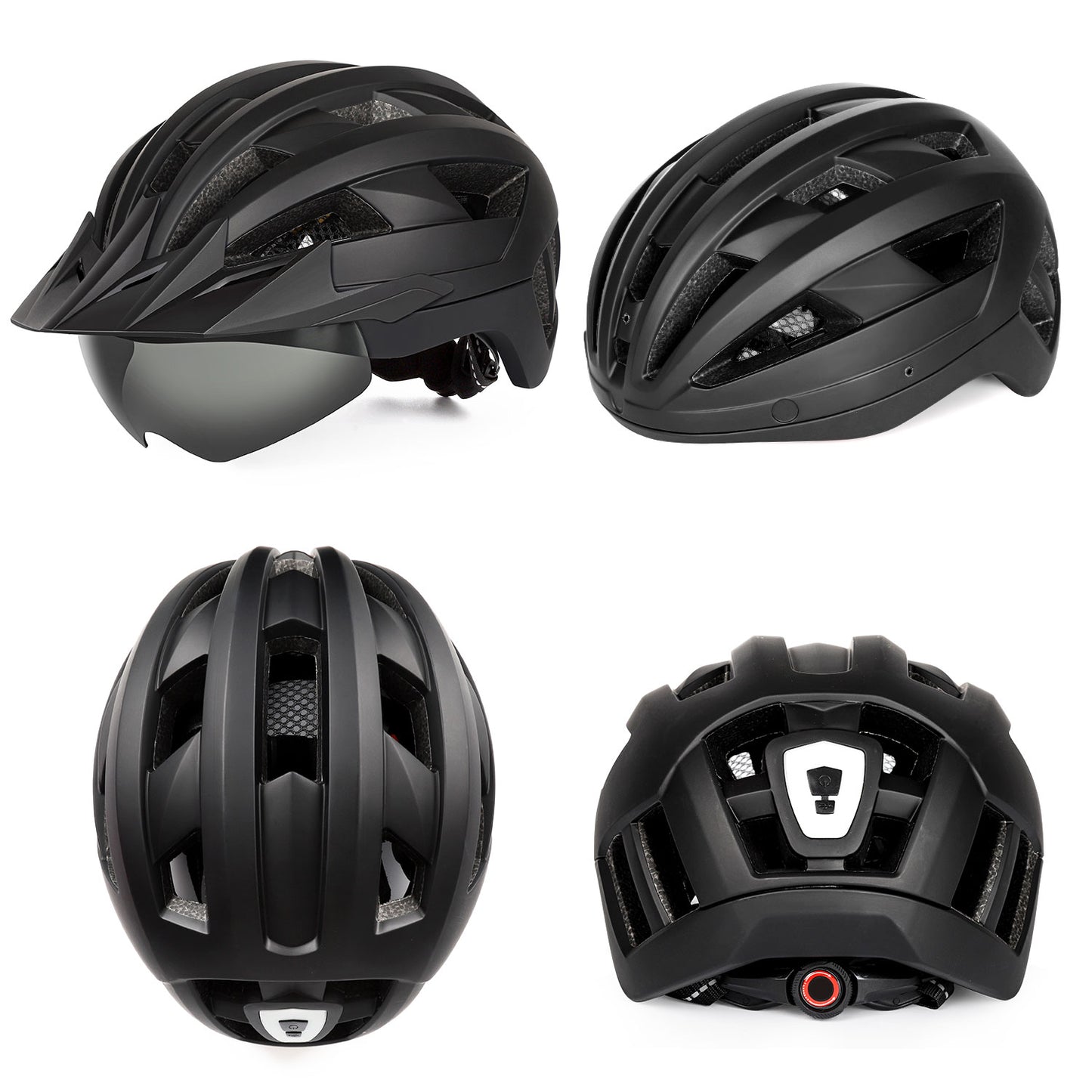 casque velo visiere securite style vu 360 degre