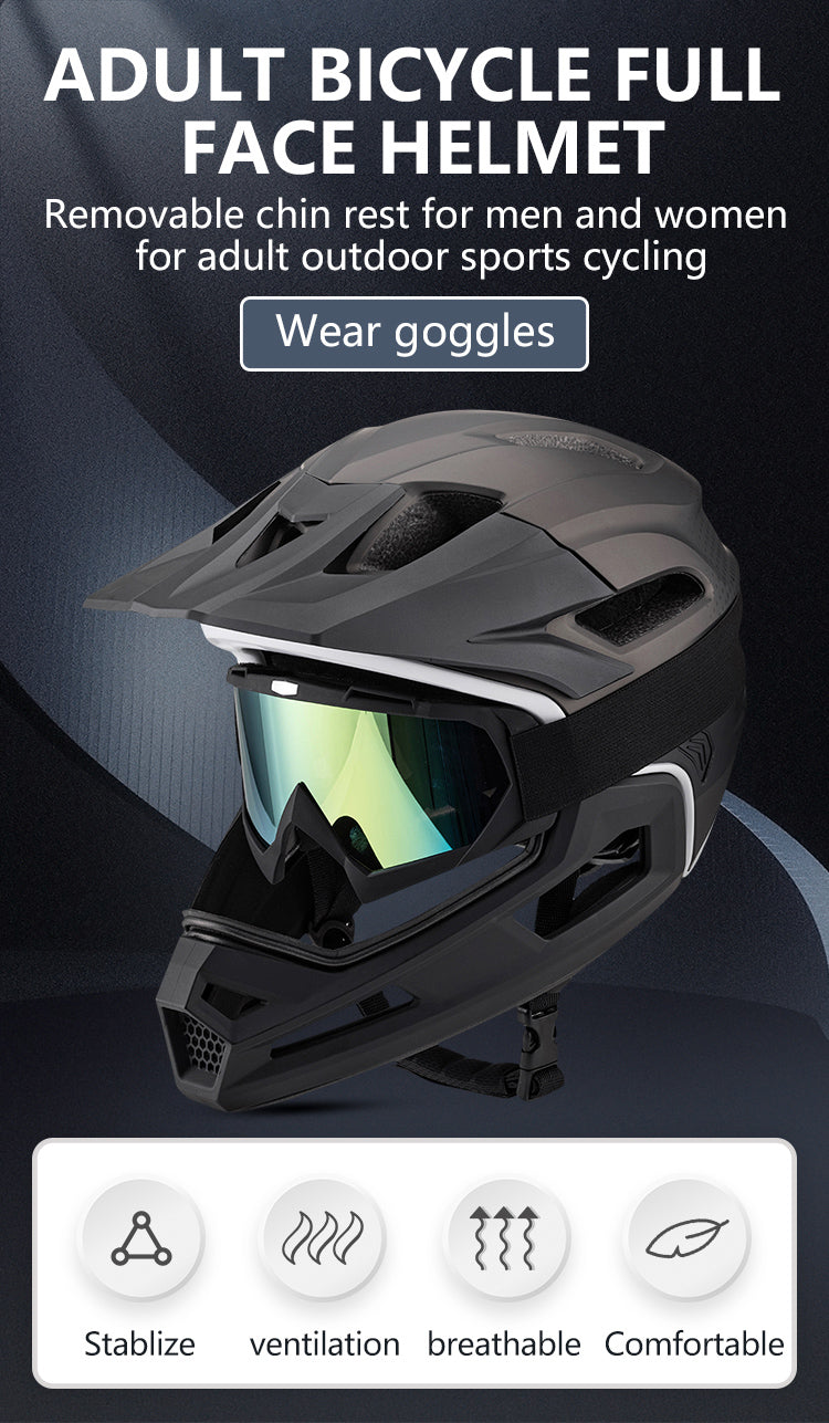 casque vtt ultra polyvalent compatible lunette