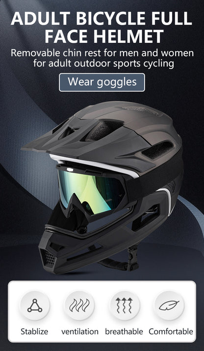 casque vtt ultra polyvalent compatible lunette
