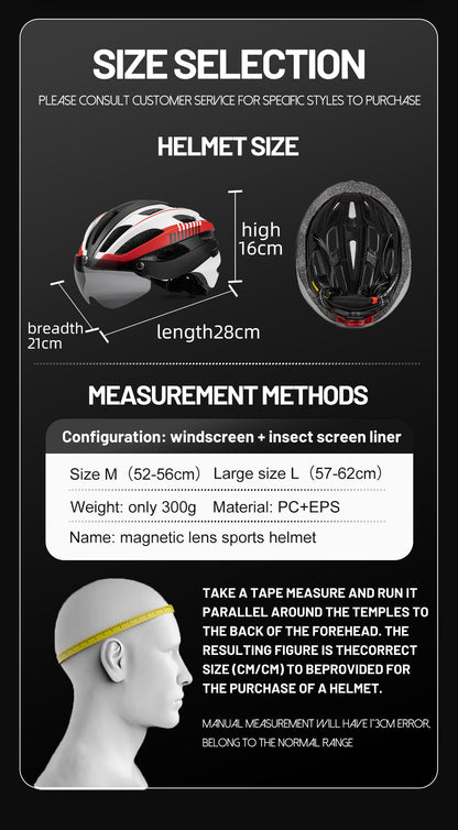 casque velo a visiere ultralight choisir taille
